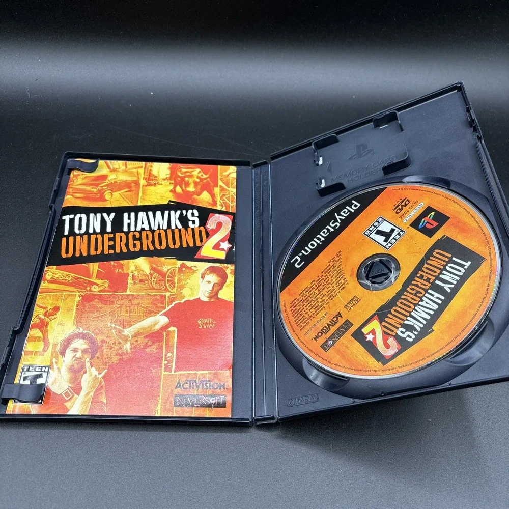 Tony Hawk's Underground 2 PS2 Complete CIB w Manual THUG2 PlayStation 2